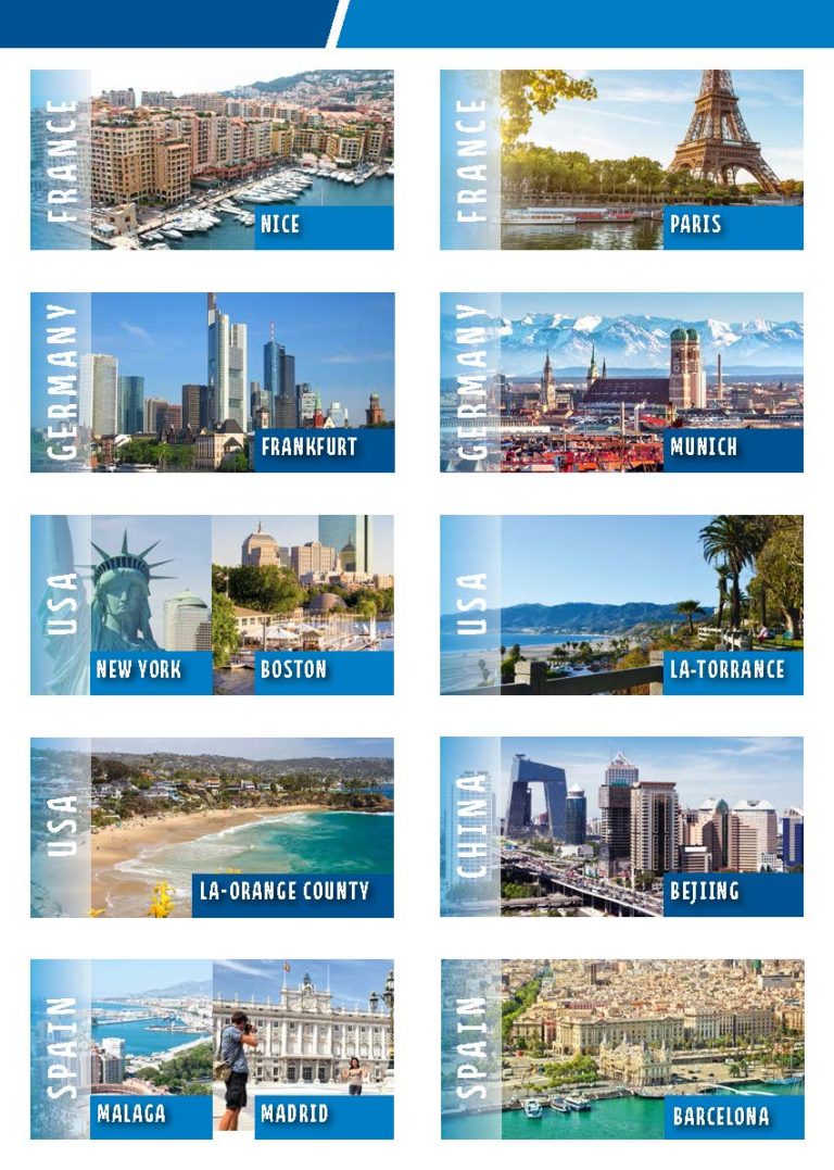 ການຮຽນພາສາທີ່10 ປະເທດ: ຝຣັ່ງ / ເຢຍລະມັນ / USA/ UK/ China  ອື່ນໆ: Sprachcaffe Languages PLUS
