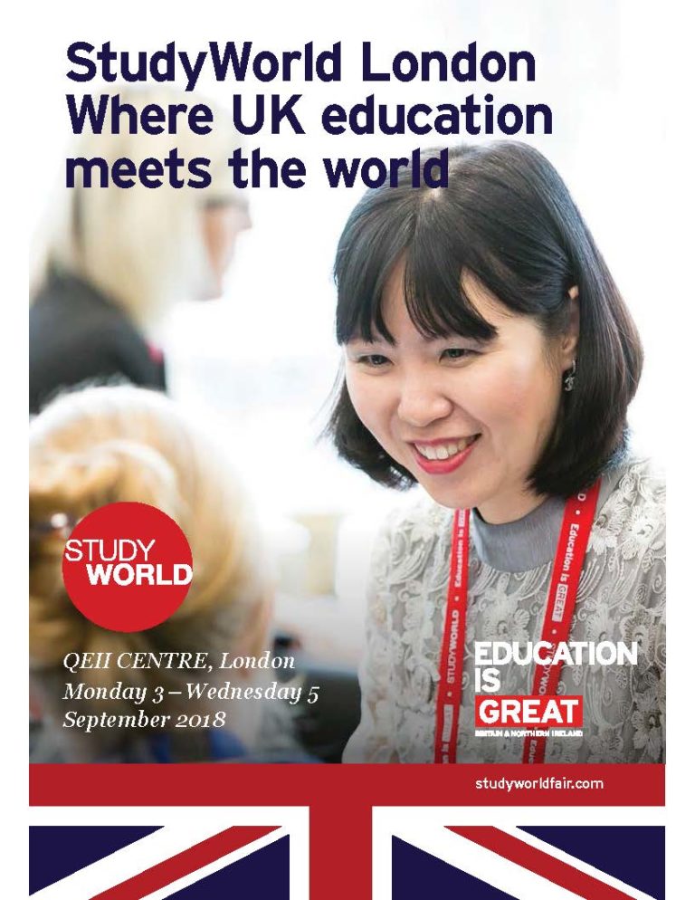President of Study Plus has got 4th Thailand Royal Princess in row and in Study World Promote Photo in London, UK in September 2018