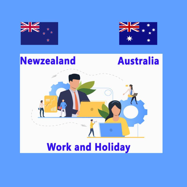 Work and Holiday Australia (WHA) / Working Holiday Scheme New Zealand 1 year visa